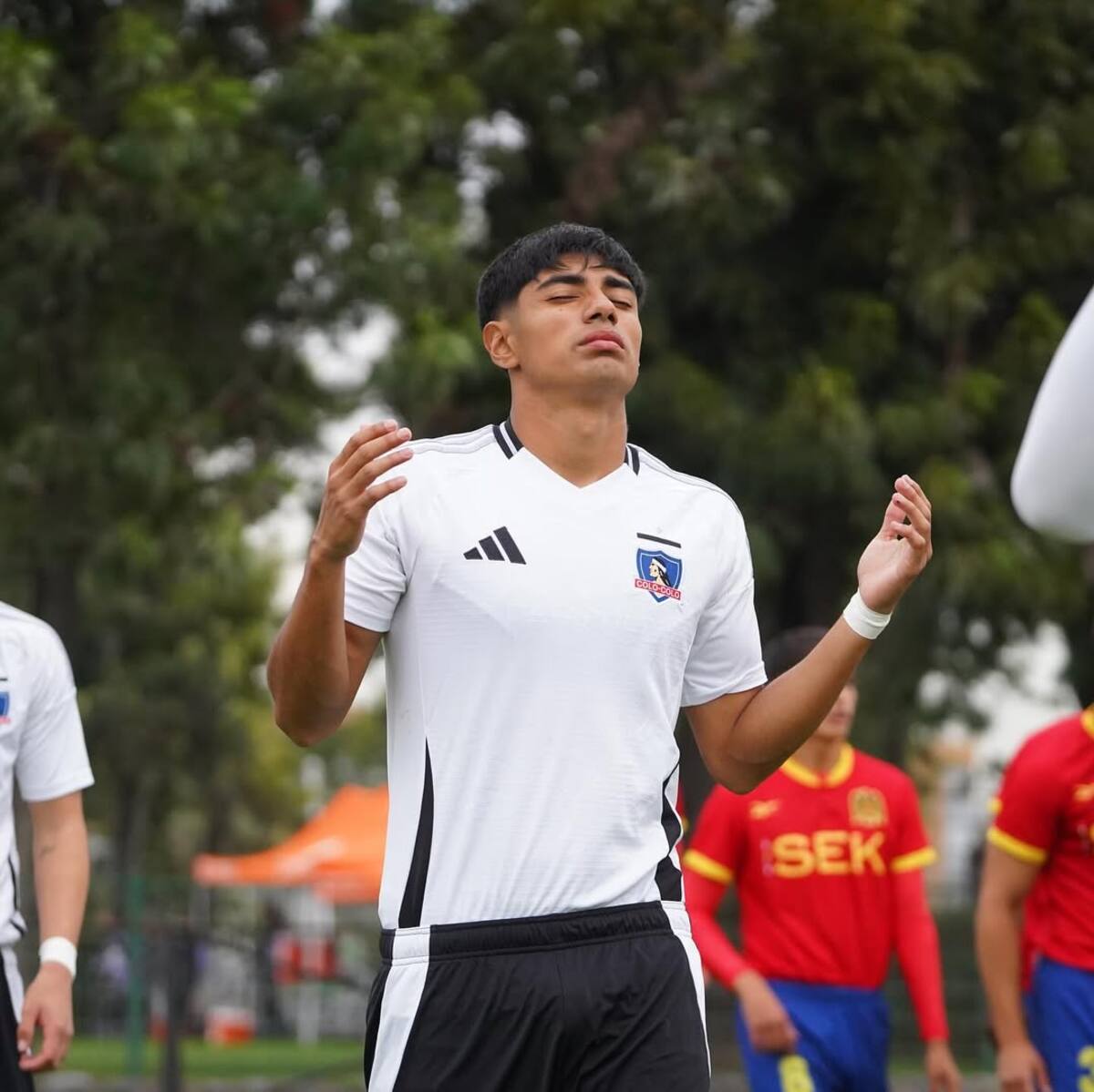 El volante sumó minutos en Colo Colo por la Serie Río de La Plata