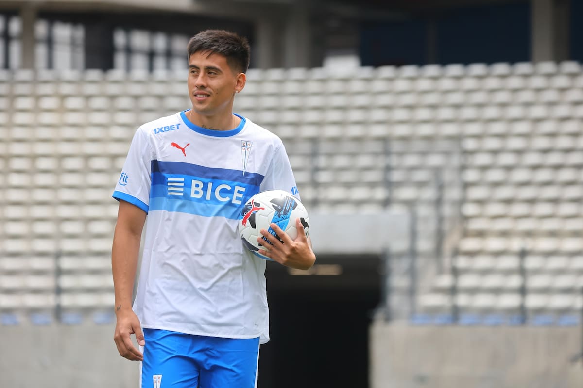 . El volante en el Claro Arena. Foto: Agencia Aton.