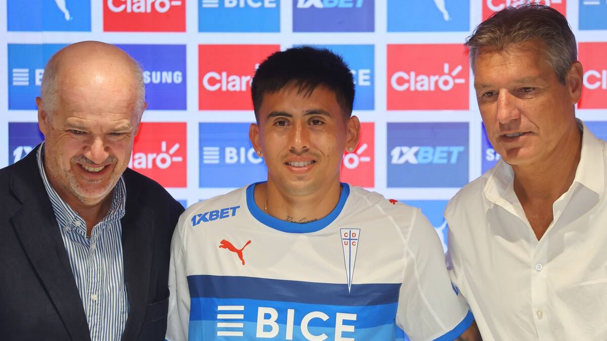 Matías Palavecino en su presentación en la UC: “Espero estar a la altura”