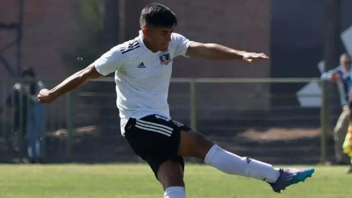 Matías Pinto, con 19 años, quiere integrarse de lleno al primer equipo de Colo Colo