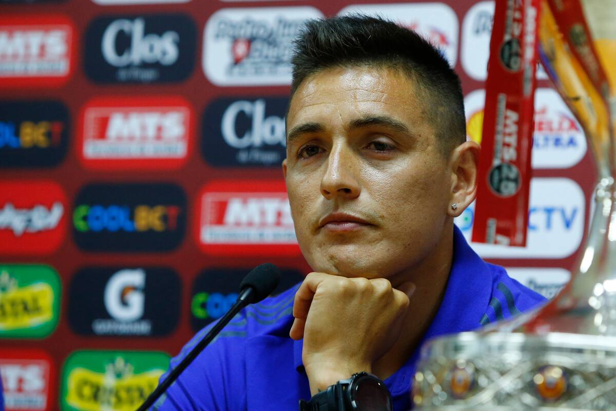 El defensa más goleador de la U se refirió al polémico hecho del pasado viernes en Ñuñoa. Foto: Agencia Aton.
