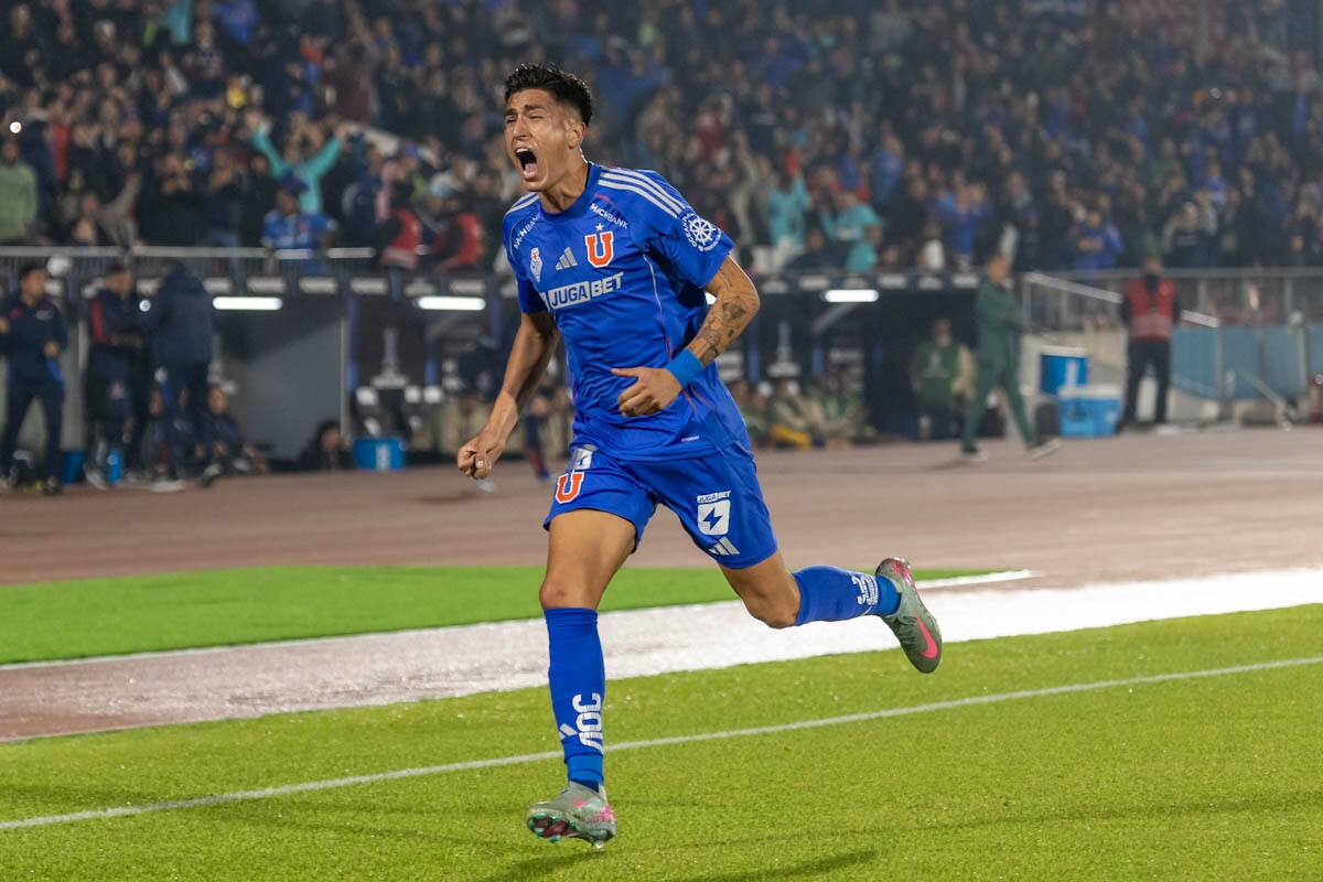 El grito de gol del Tucu. Foto: Felipe Escobedo/En Cancha.