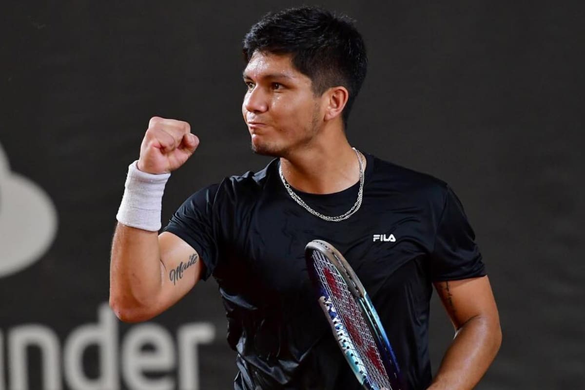 El chileno avanzó hoy en el Challenger de Bogotá. Foto: Archivo.