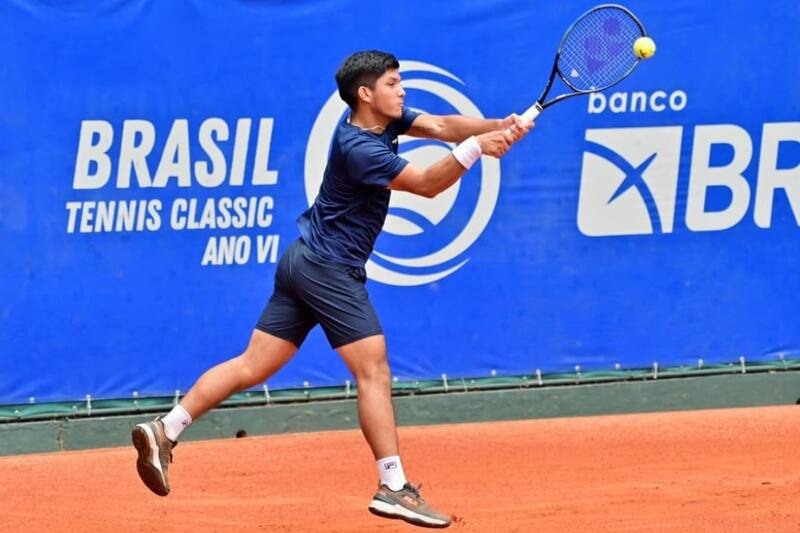 dio la sorpresa en el Challenger de Sao Paulo. Foto: @matisototenis.