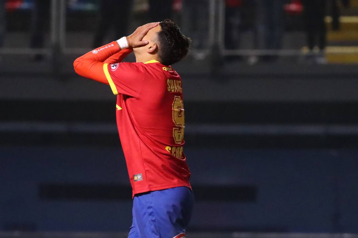 El delantero en Unión Española. Foto: Aton