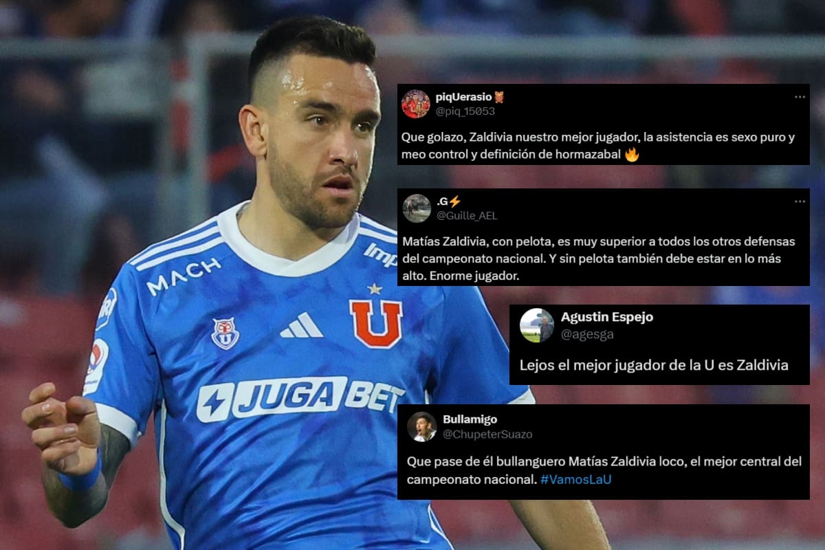 Los comentarios de los hinchas de la U hacia Matías Zaldivia.