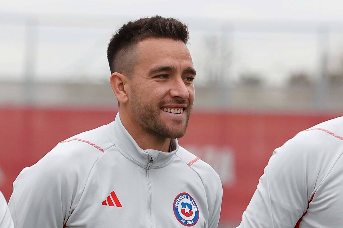 Matías Zaldivia destacó en el microciclo en Juan Pinto Durán. El zaguero se mostró agradecido por su convocatoria. Foto: Comunicaciones / ANFP.