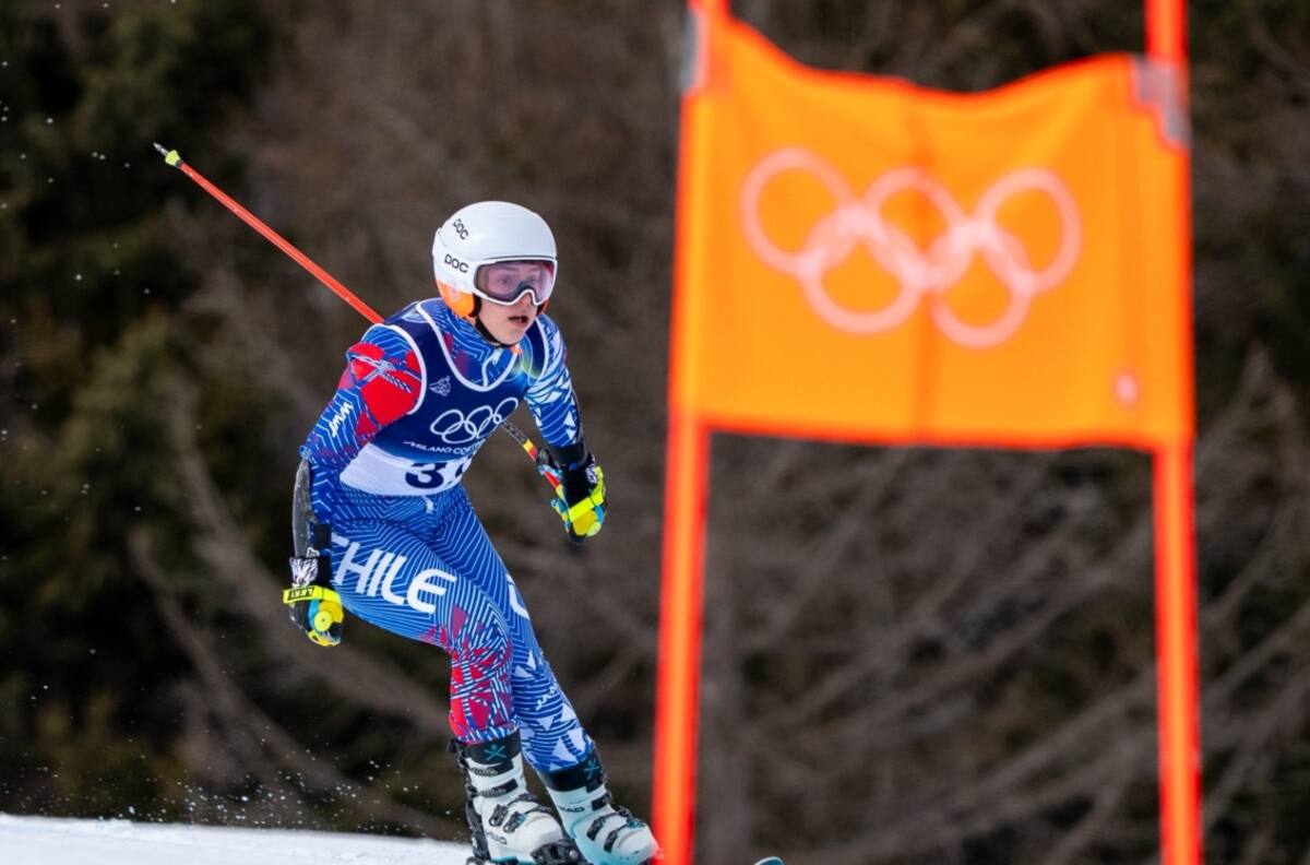 El Súper Gigante fue más: Matilde Schwencke se despidió de los Juegos Olímpicos de Invierno