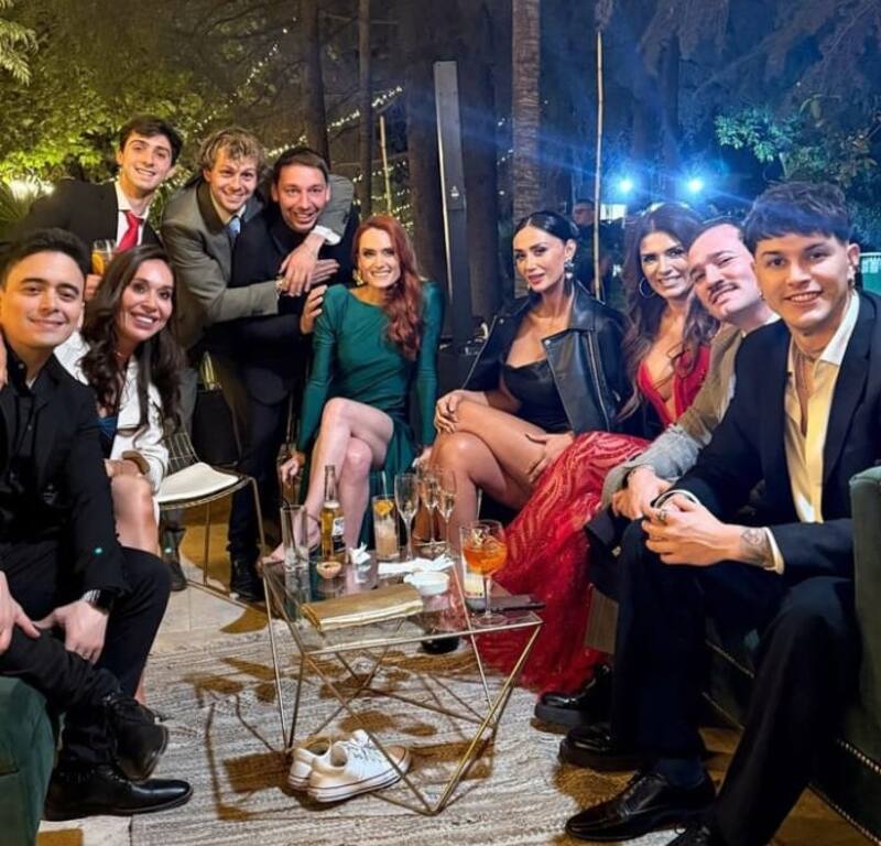 Los invitados famosos al matrimonio de Karol Lucero. Créditos: Instagram