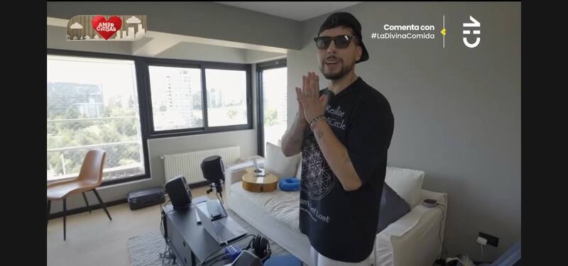 El especial lugar de composición del cantante.