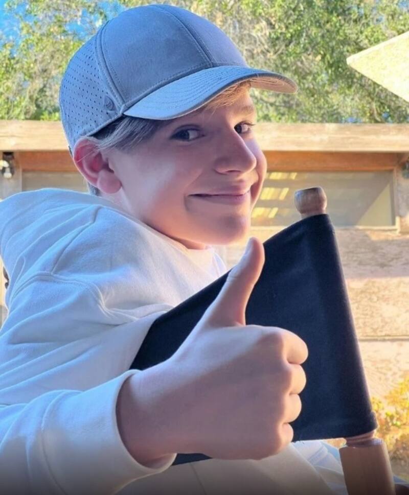 Matteo, el hijo de Ricky Martin, ya tiene 15 años. Créditos: Instagram