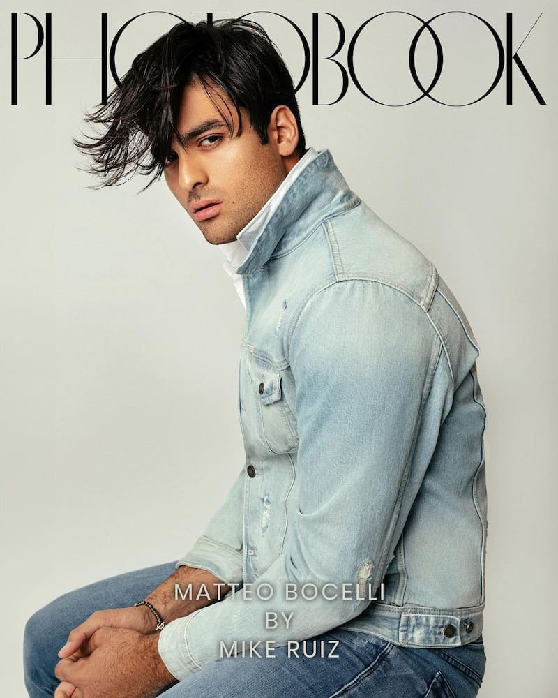 Matteo Bocelli para photo book magazine.