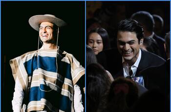 Matteo Bocelli enamora en Chile: No entendió el “mijito rico” y causó furor repartiendo besos en pleno concierto