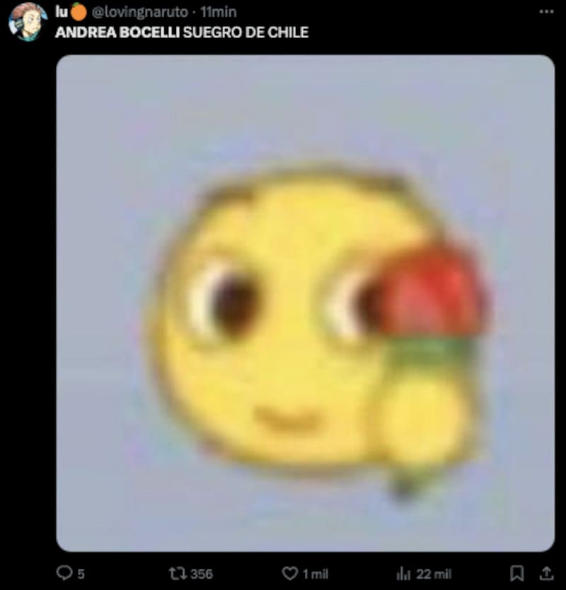 Memes por la presentación de Matteo Bocelli.