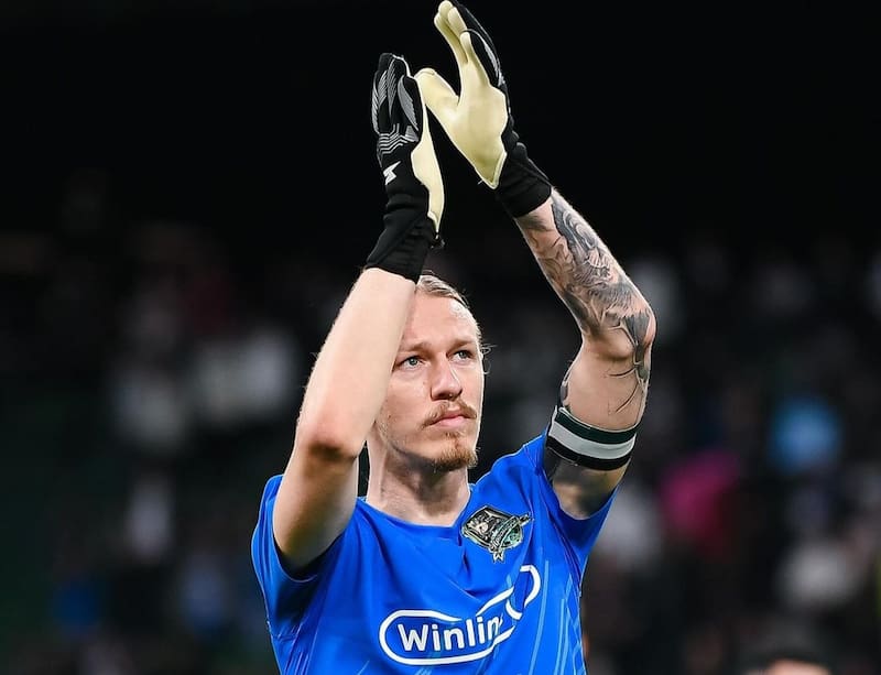 El arquero ruso es figura del Krasnodar de la Premier League rusa. Créditos: @fckrasnodar.