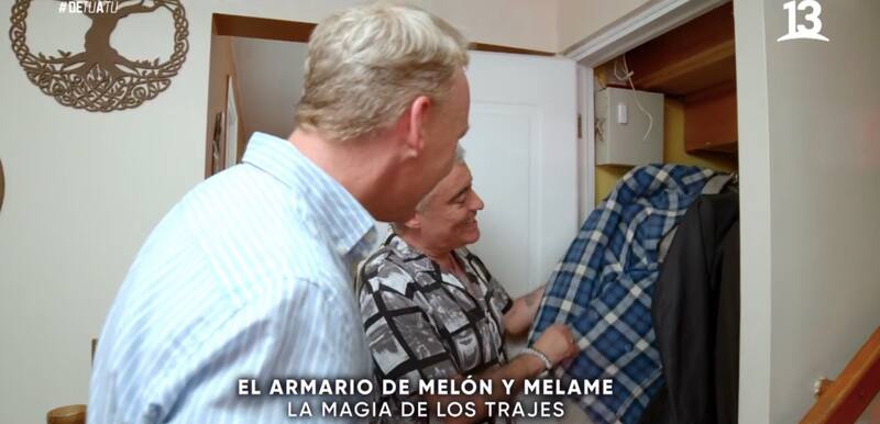 Sus trajes. Créditos: Canal 13.