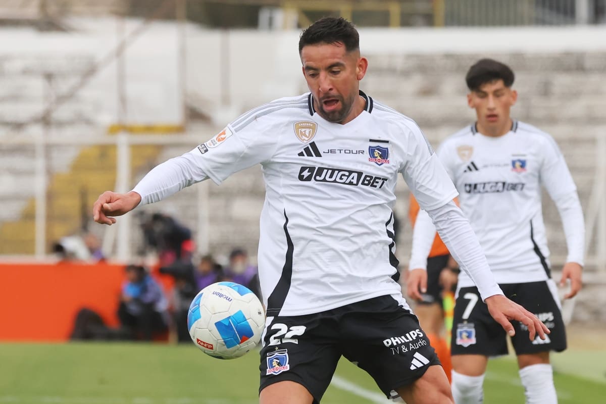 El Huaso en su paso por Colo-Colo. Foto: Agencia Aton.