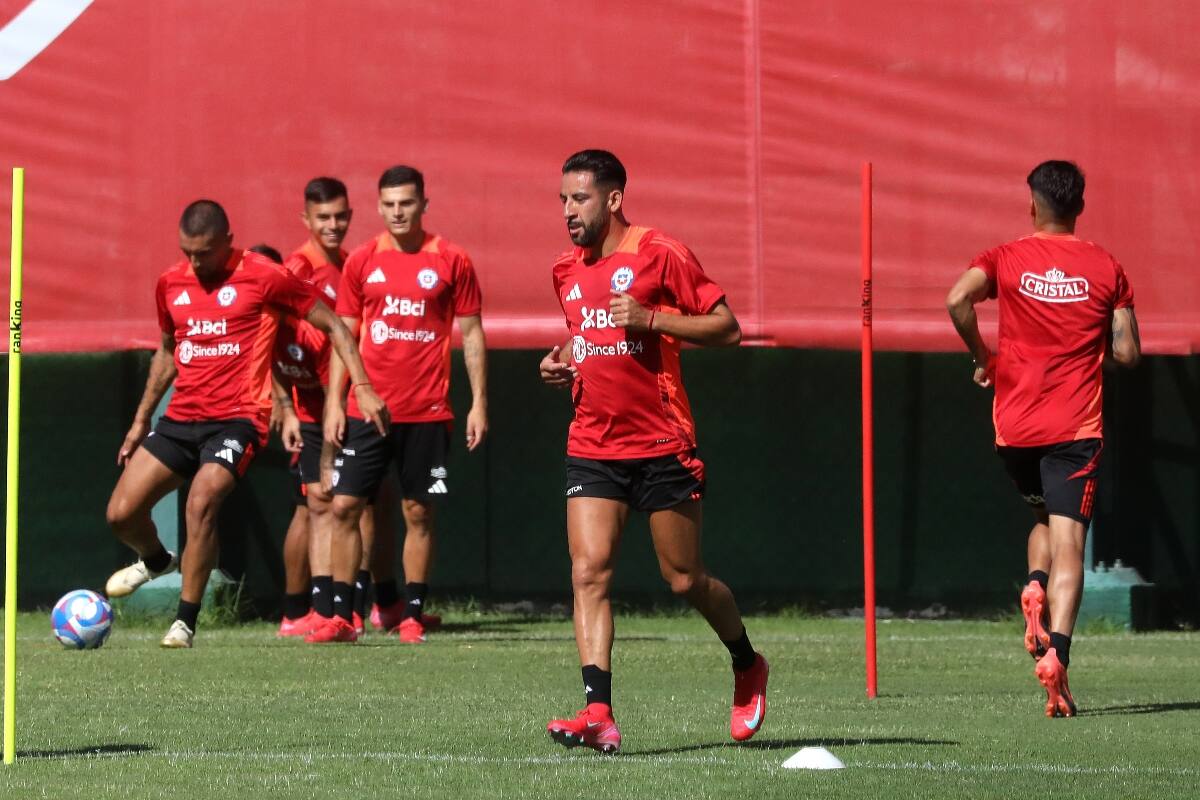 lesionado en la Selección Chilena.