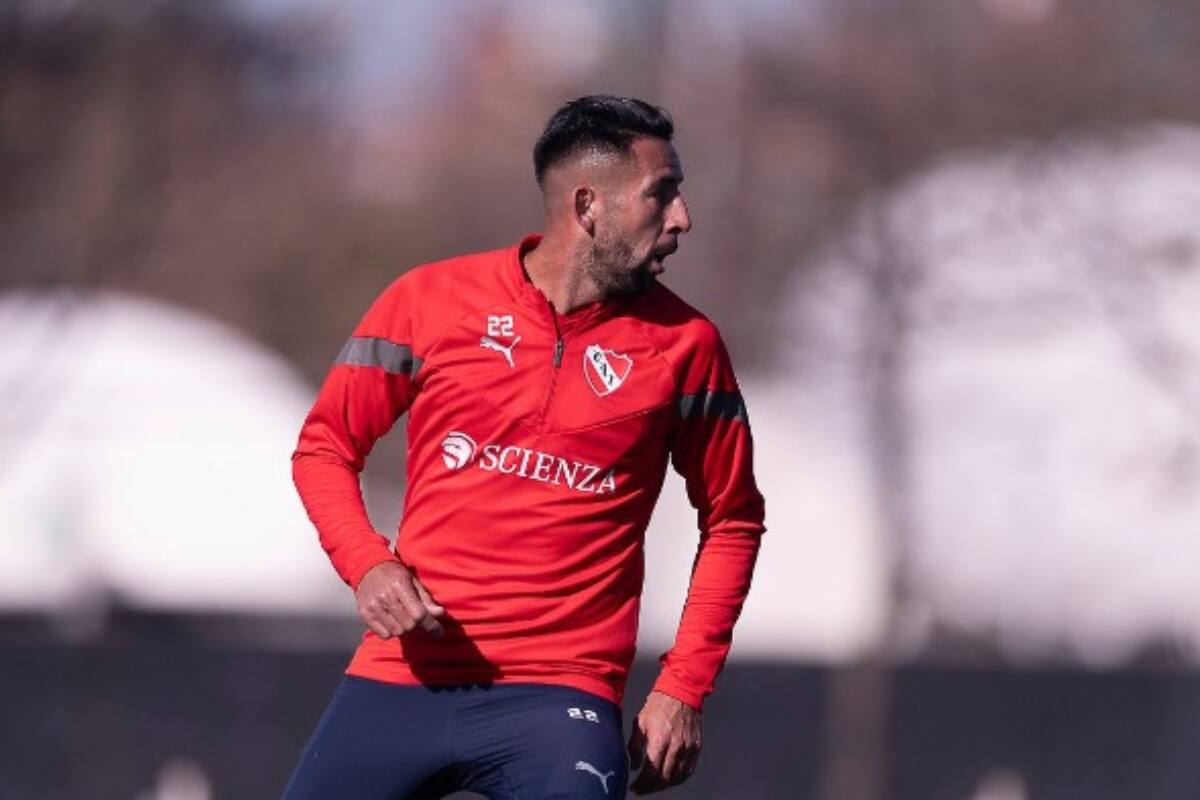 en su paso por Independiente de Avellaneda.