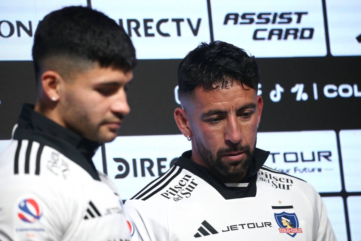 y Cristián Riquelme fueron presentados en Colo Colo.