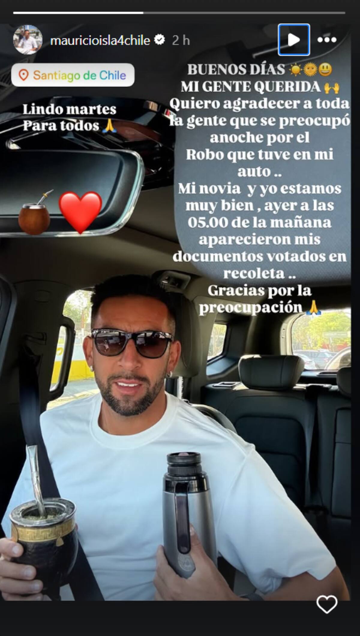 El mensaje del Huaso.