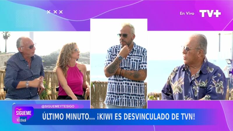 Junto al panel de "Sígueme y te sigo" reprocharon despido del "Kiwi" / TV+