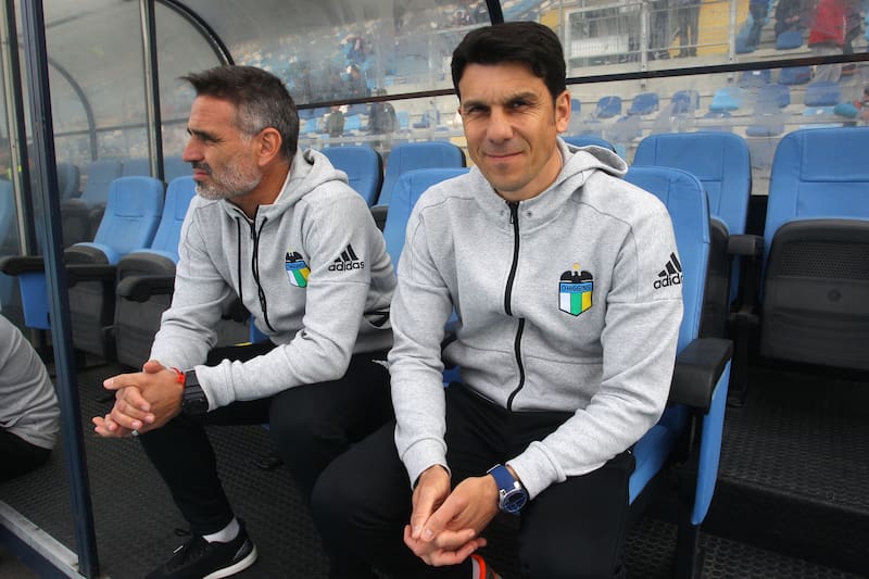 El DT ya entrena a Everton. Foto: Photosport