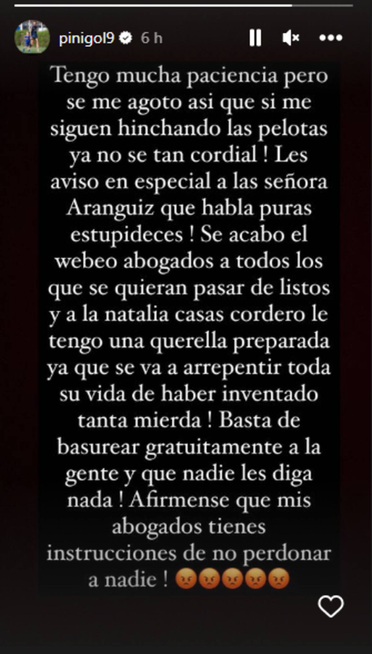 Mauricio Pinilla y su escargo contra Daniela Aránguiz