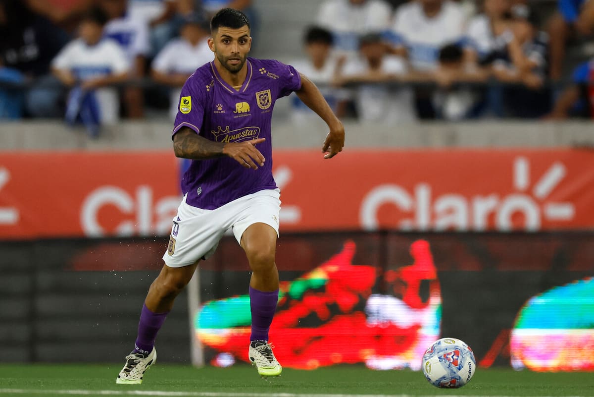 El jugador en su paso por Concepción. Foto: Agencia Aton.
