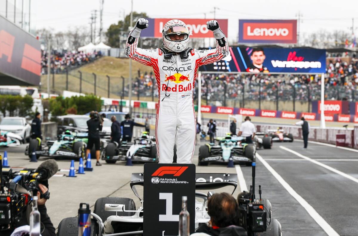 Regresó el campeón: Max Verstappen dominó a McLaren y ganó el Gran Premio de Japón de F1