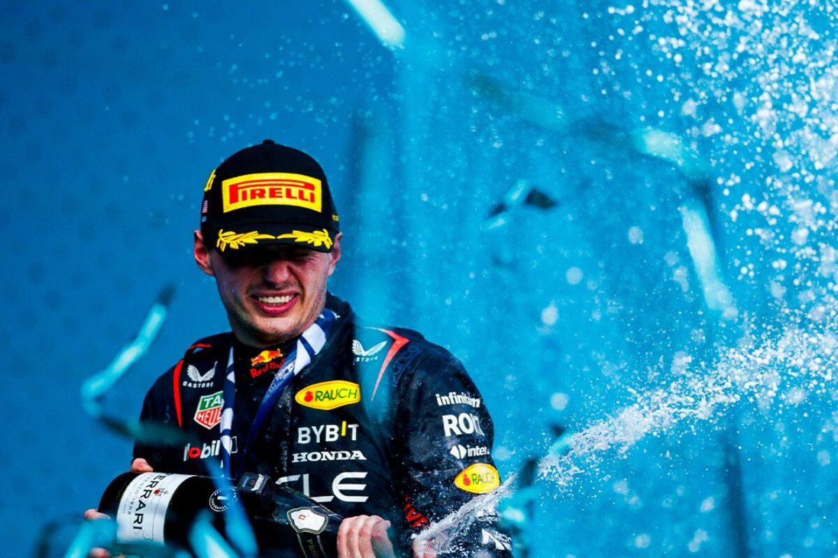 Max Verstappen demostró una vez que es el mejor piloto de la parrilla (Red Bull).
