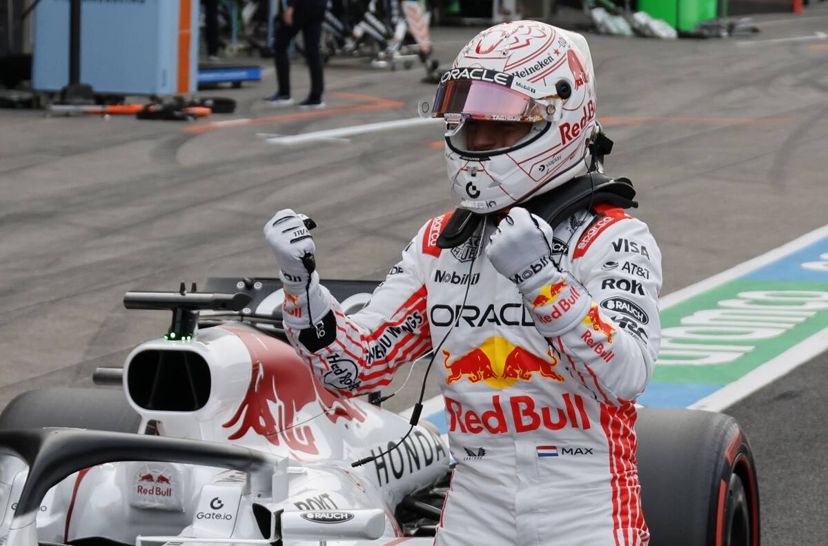 Golpe para McLaren: Max Verstappen hace historia y se quedó con la pole en el Gran Premio de Japón de F1