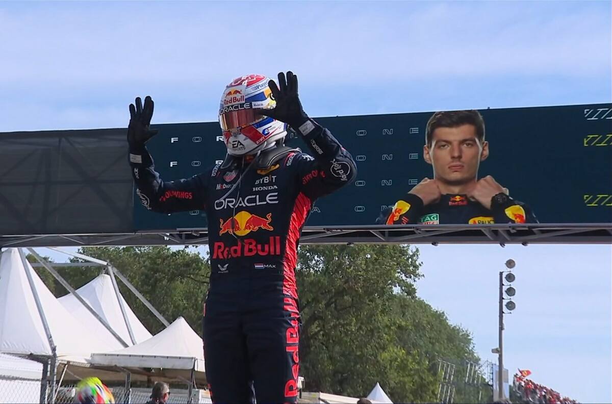 Imparable: Max Verstappen ganó el Gran Premio de Italia y logra impactante récord en la F1