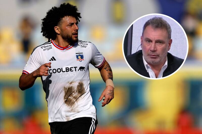 El defensa de Colo Colo fue respaldado por un ídolo del club como lo es Marcelo Barticciotto. (Foto: Agencia Aton)