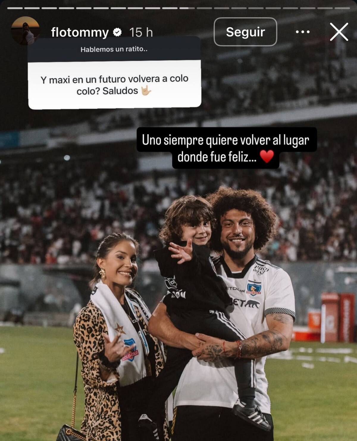 El Peluca en su época en Colo Colo.