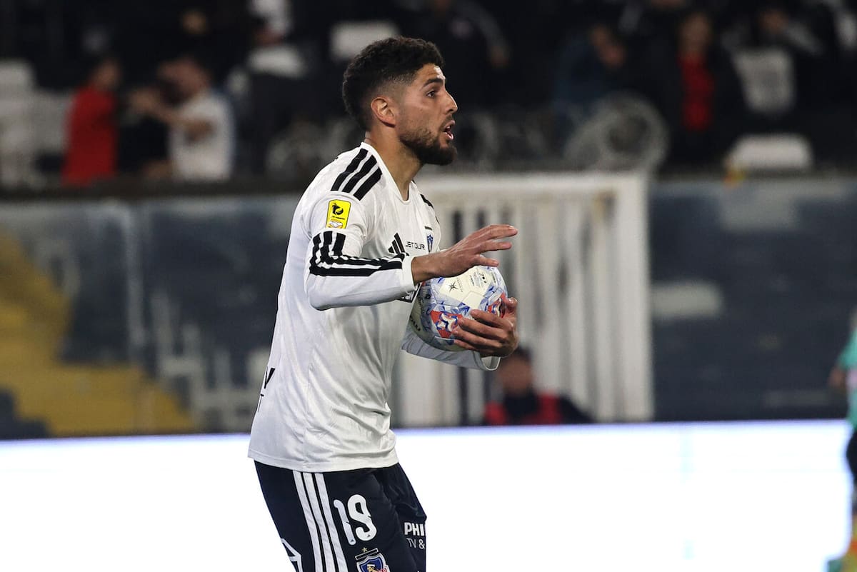 Marcó en victoria de Colo Colo. Foto: Agencia Aton.