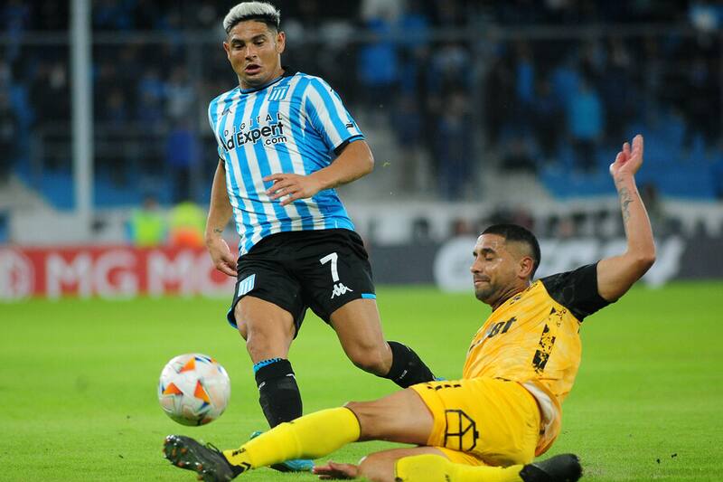 Maxi Salas está a préstamo en Racing Club. Foto: Aton.