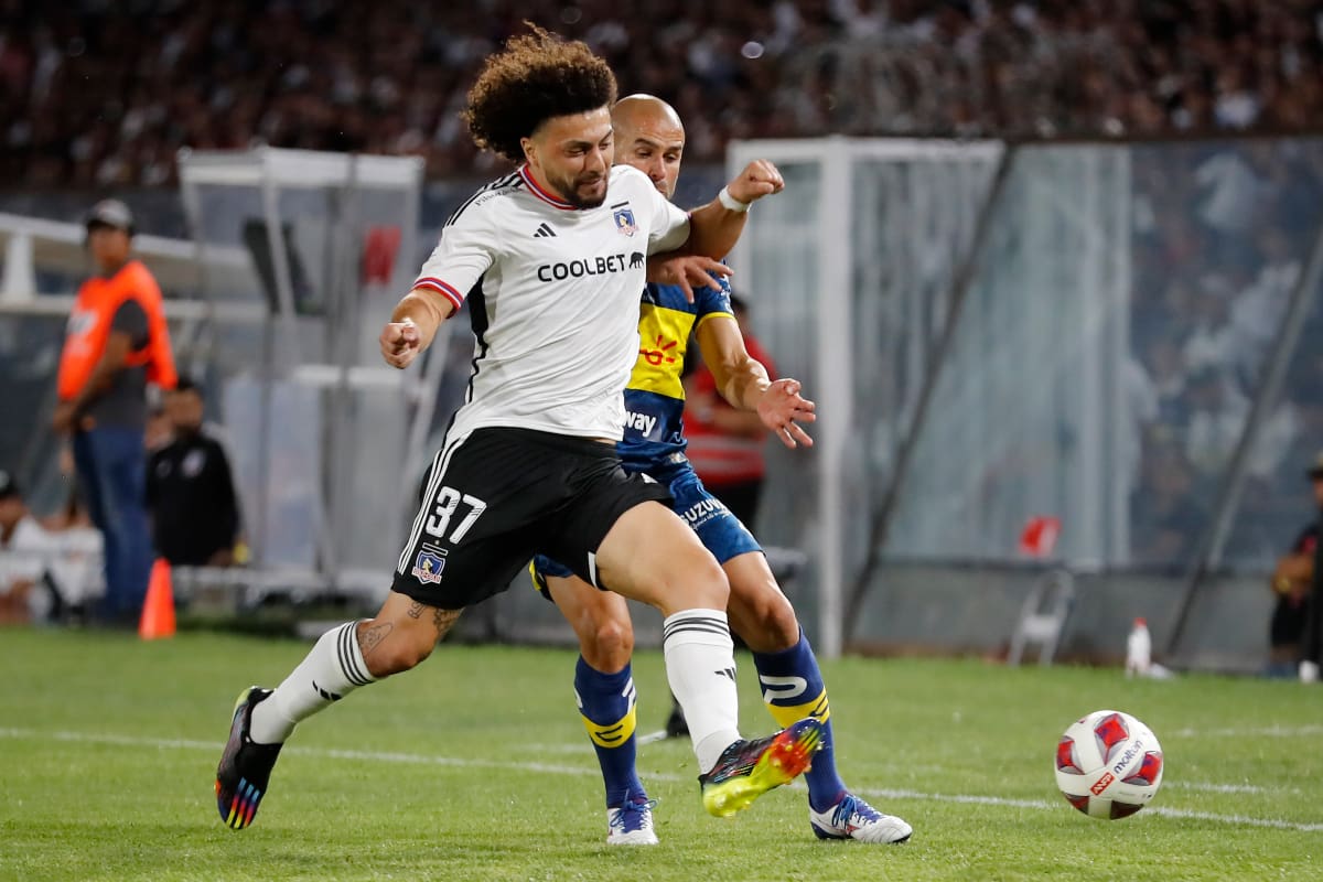 Maximiliano Falcón está de regreso en Colo Colo para el Superclásico. (Foto: Aton).