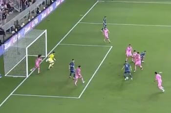 Maxi Falcón la sacó de la línea y salvó al Inter Miami: así reaccionó Sergio Busquets