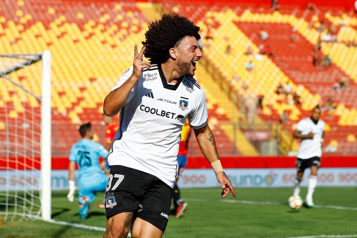 llegó a los seis goles con la camiseta de Colo Colo.