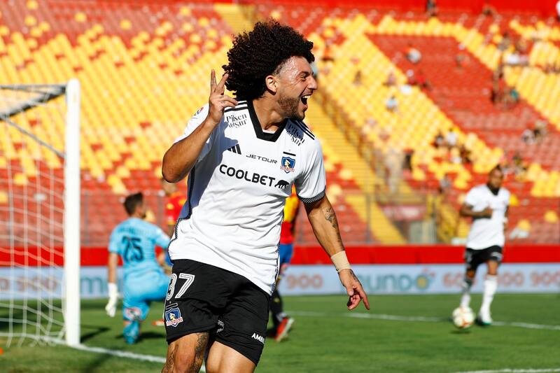 llegó a los seis goles con la camiseta de Colo Colo.