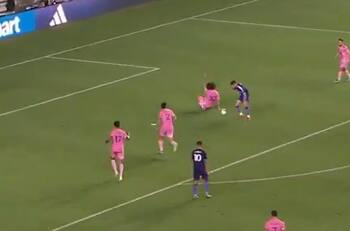 Gol al Inter Miami dejó a Maximiliano Falcón sentado en el piso