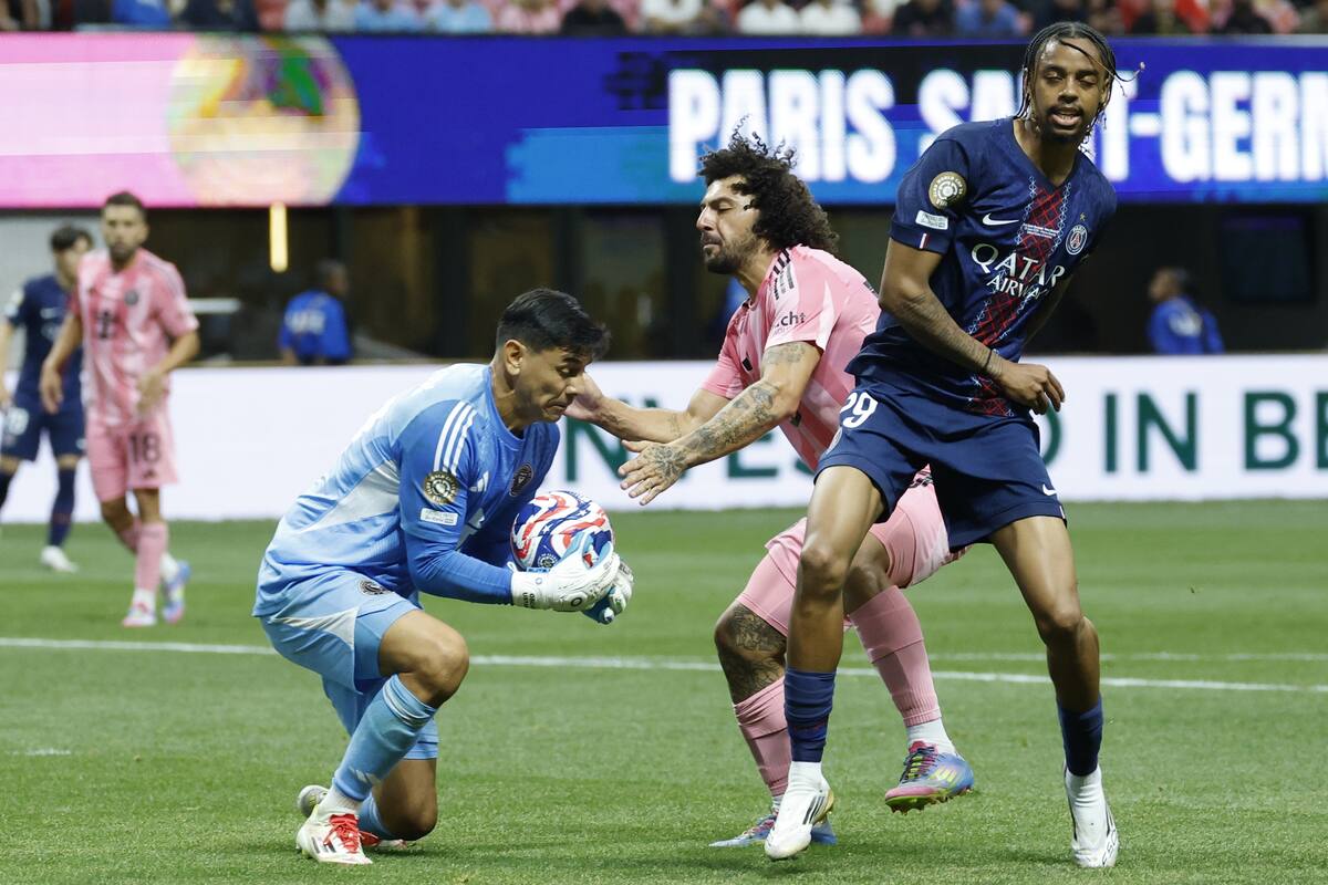 En el duelo ante PSG por el Mundial de Clubes.