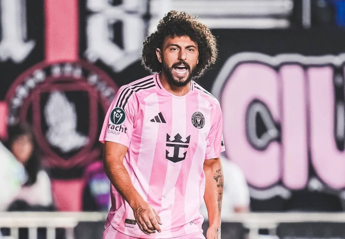 El ex Colo Colo en el Inter Miami. Foto: Inter Miami.