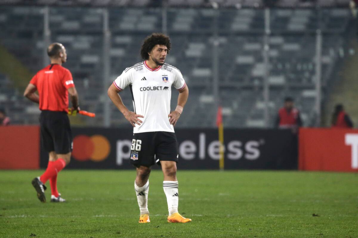 Maximiliano Falcón suma varias críticas este 2023 en Colo Colo. Foto: Agencia Aton.