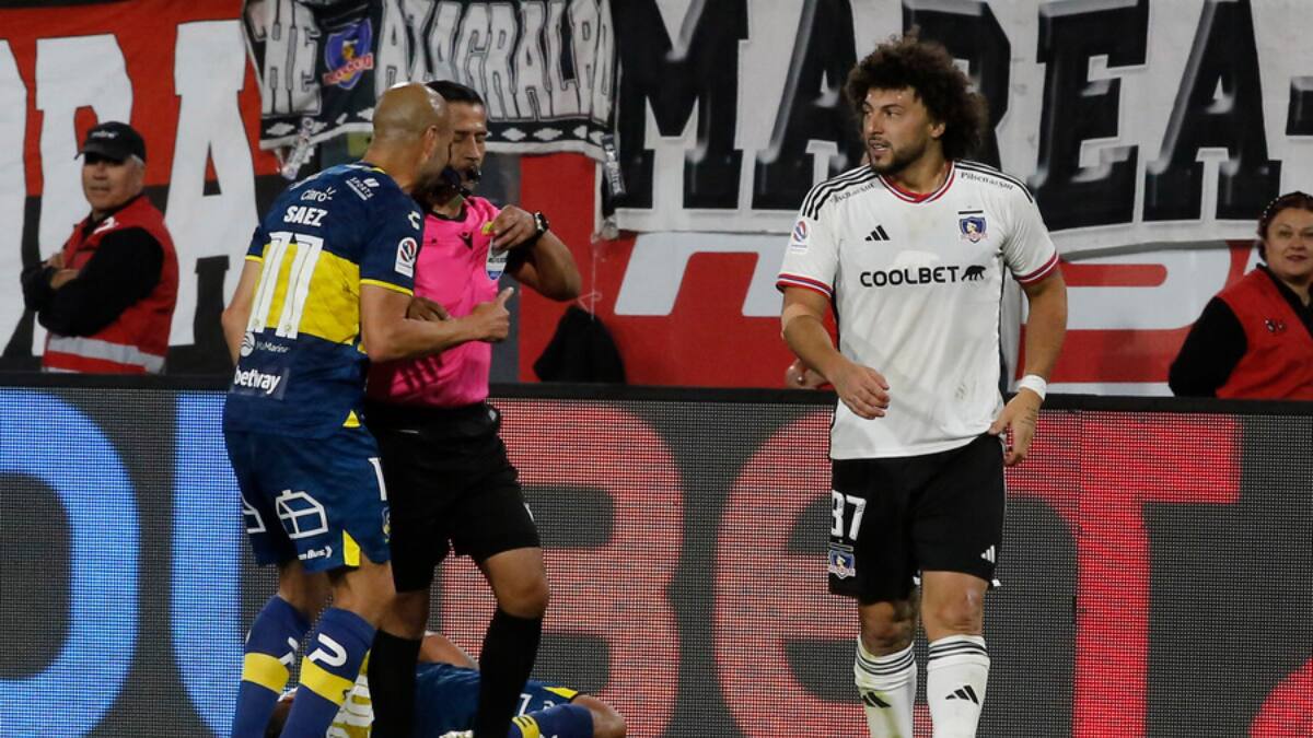 El breve pero polémico historial de expulsiones de Maxi Falcón en Colo Colo