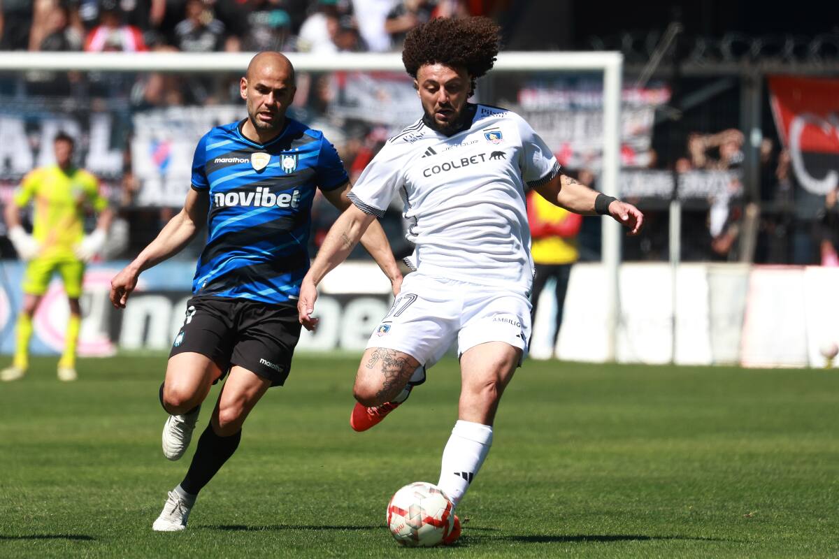 Maximiliano Falcón fue una de las figuras de Colo Colo en Talcahuano. (Foto: Aton)