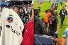 A Maxi Falcón le mostraron la camiseta de Colo Colo en la MLS y esta fue su reacción