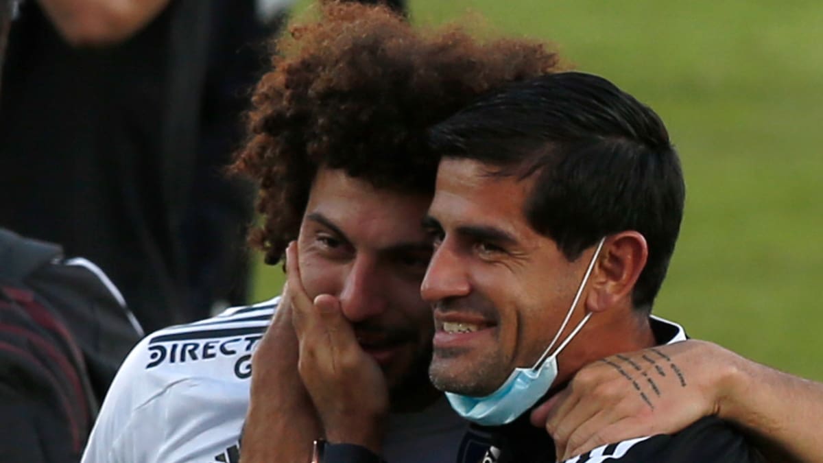 ¿Maxi Falcón o Matías Zaldivia? Julio Barroso eligió a su mejor compañero en la defensa de Colo Colo