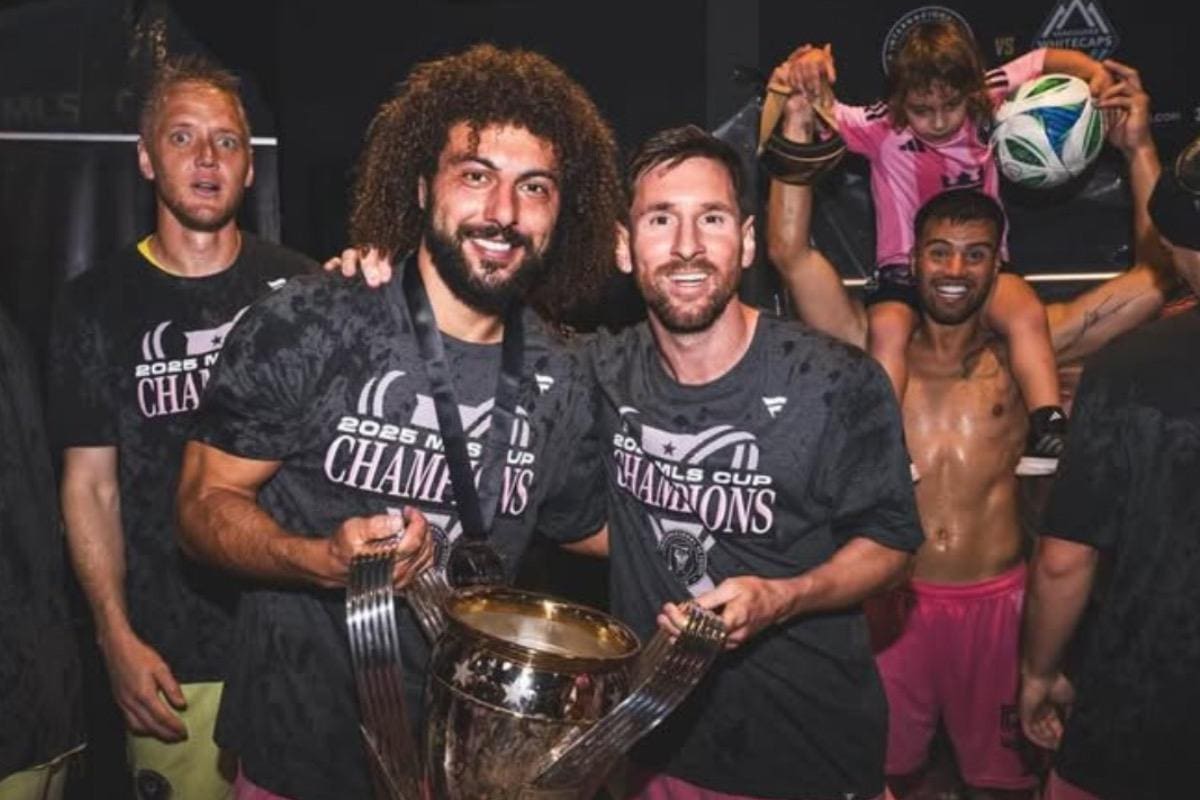 Inter Miami viajará a Sudamérica para realizar su pretemporada. Foto: Maximiliano Falcón en Instagram.